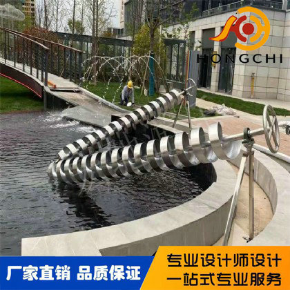 阿基米德取水器